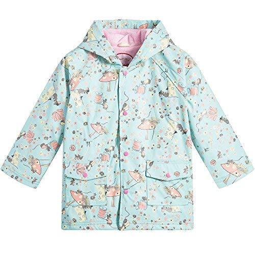 Powell Craft Mouse Print Raincoat.2-3 Years.blue