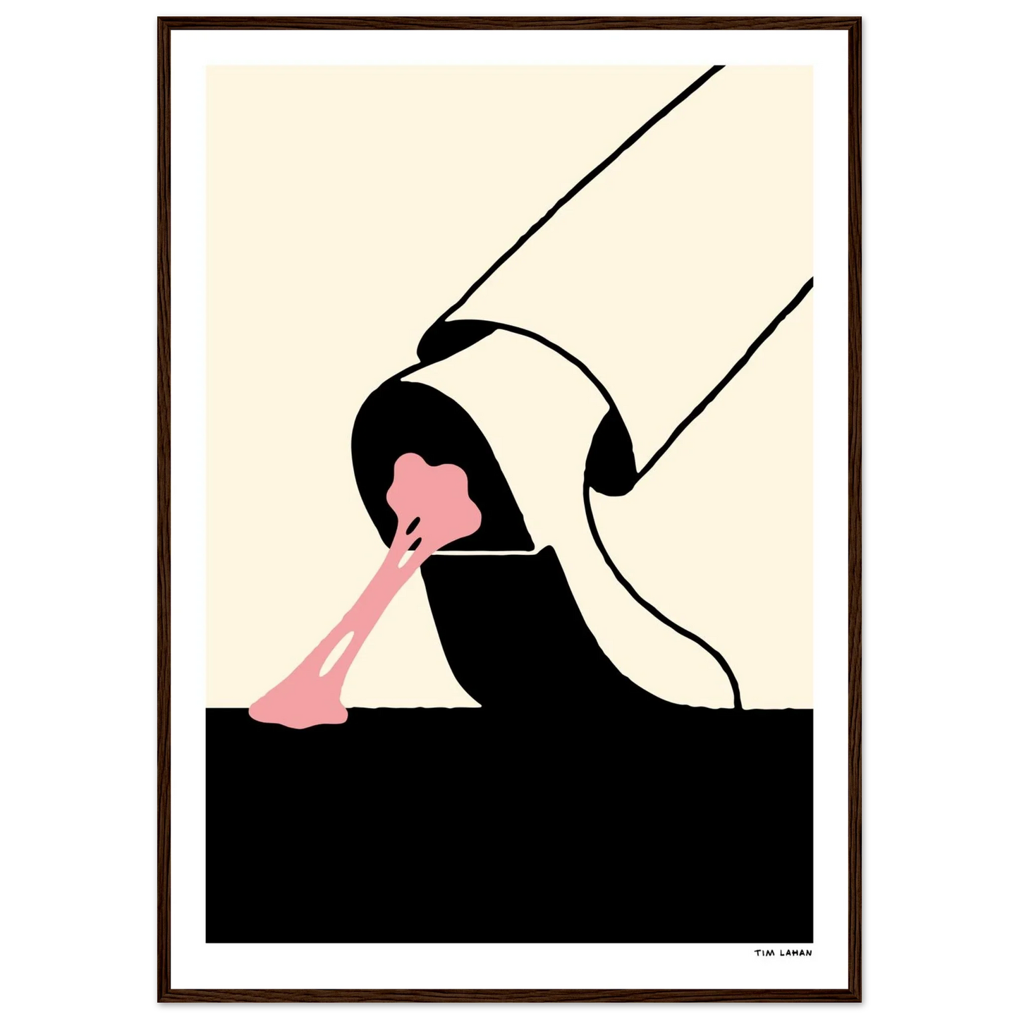 Tim Lahan - 'Stuck' Framed Print