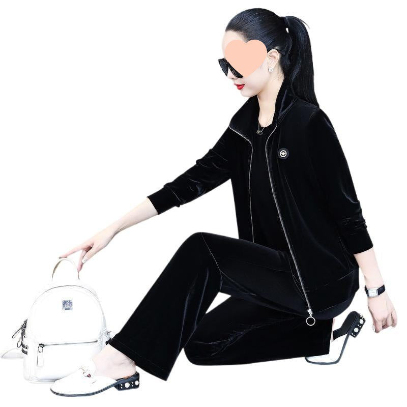 Women's Sportswear Set Fashionable Relaxed Fit