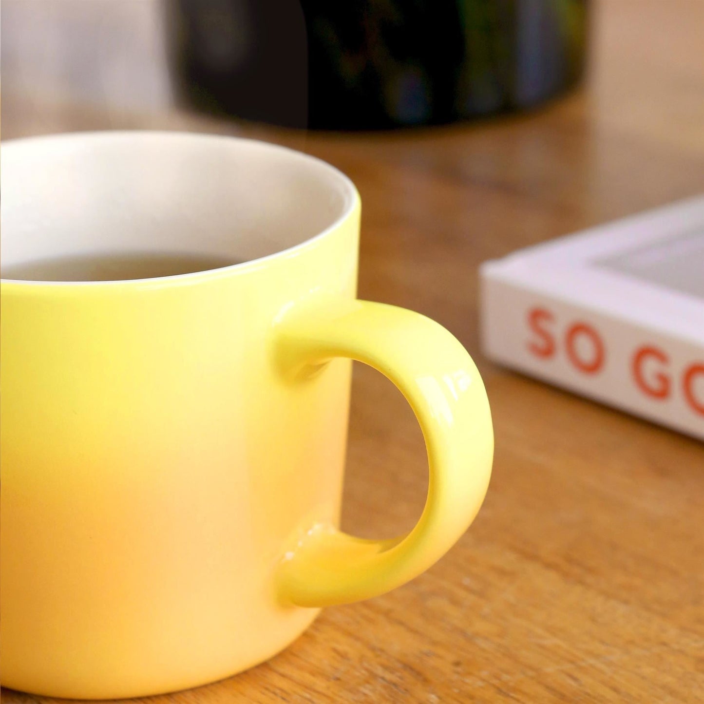 330ml Yellow New Bone China Ombre Mug
