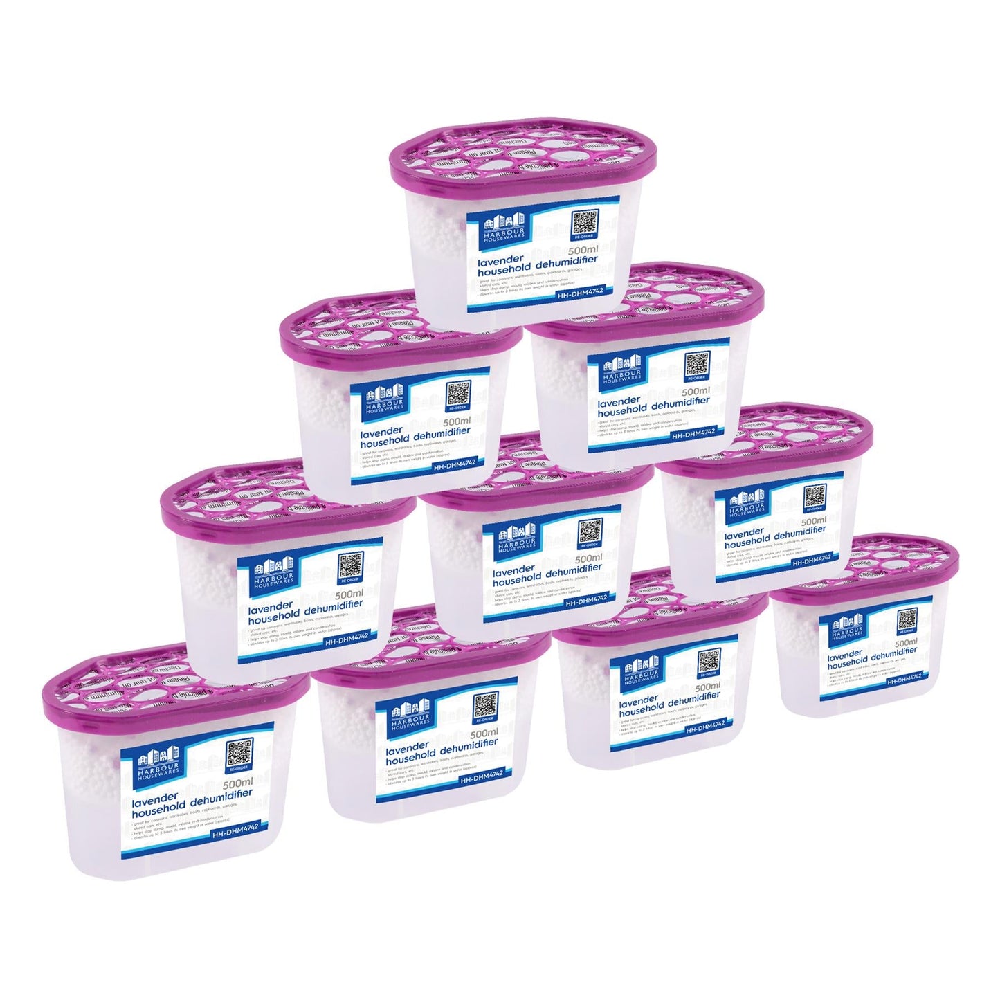 Interior Dehumidifiers - 500ml - Pack of 10