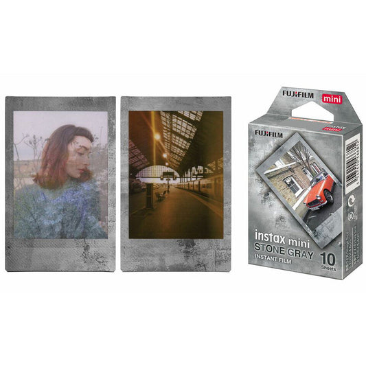 Fujifilm Instax Mini Stone Grey Deco Photo Film