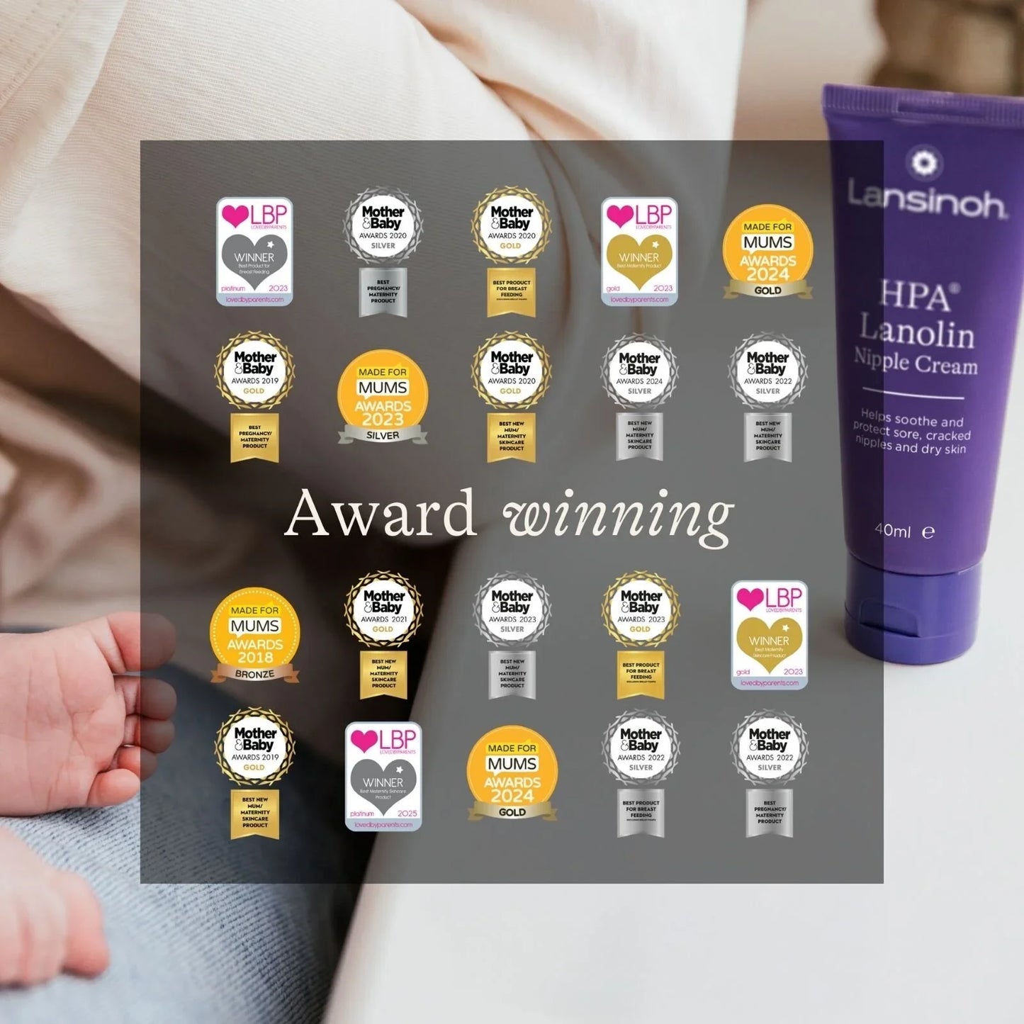 Lansinoh HPA Lanolin Nipple Cream 40ml