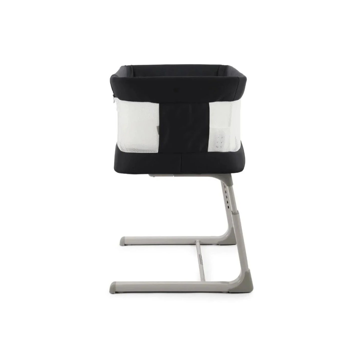 Oyster Wiggle Crib Co-Sleeper - Carbonite