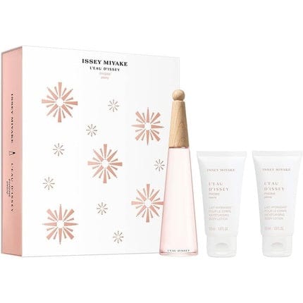 Issey Miyake L'Eau d'Issey Pivoine Gift Set 50ml EDT + 2 x 50ml Body Lotion