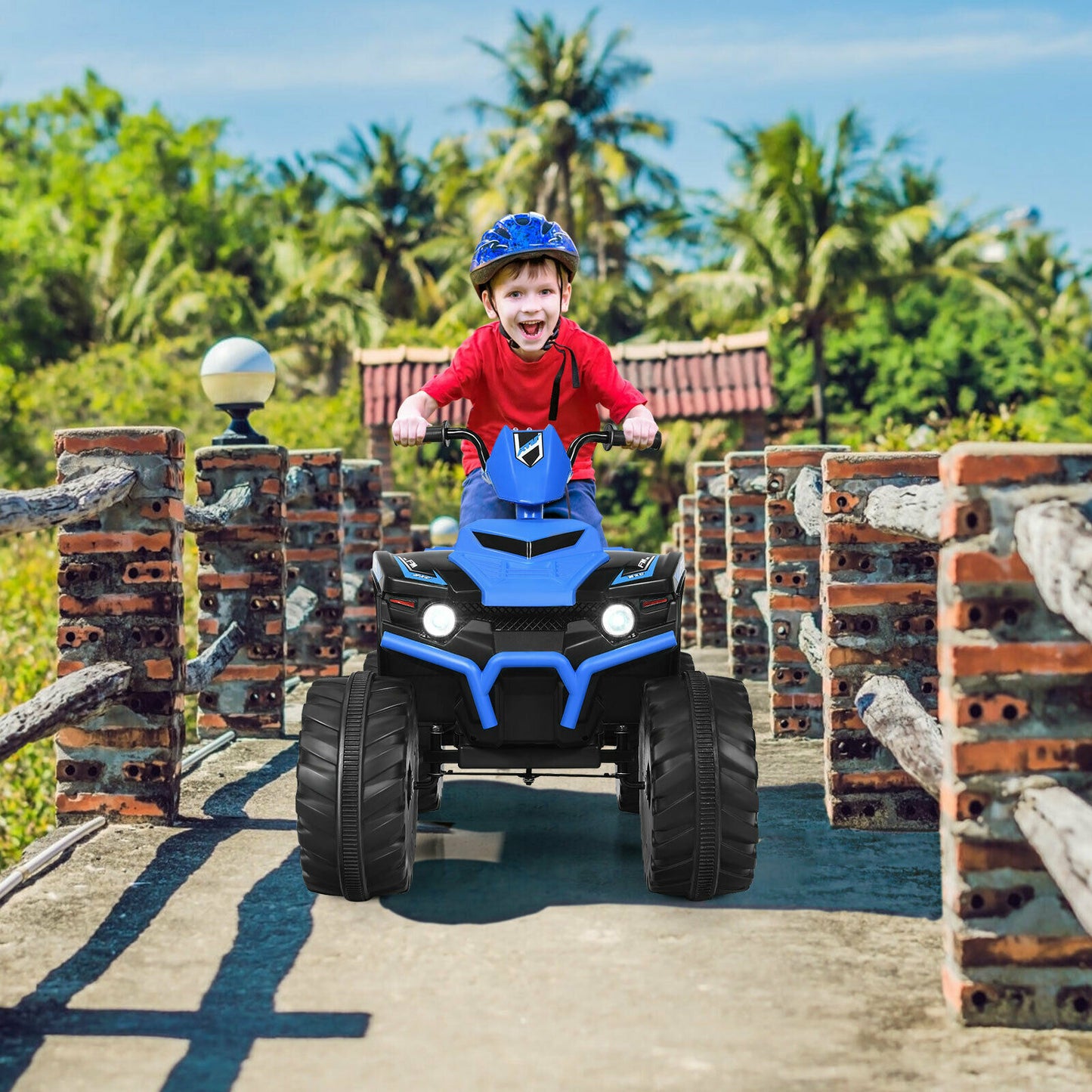 12v Electric Kids Ride On ATV / Quad Bike-Black