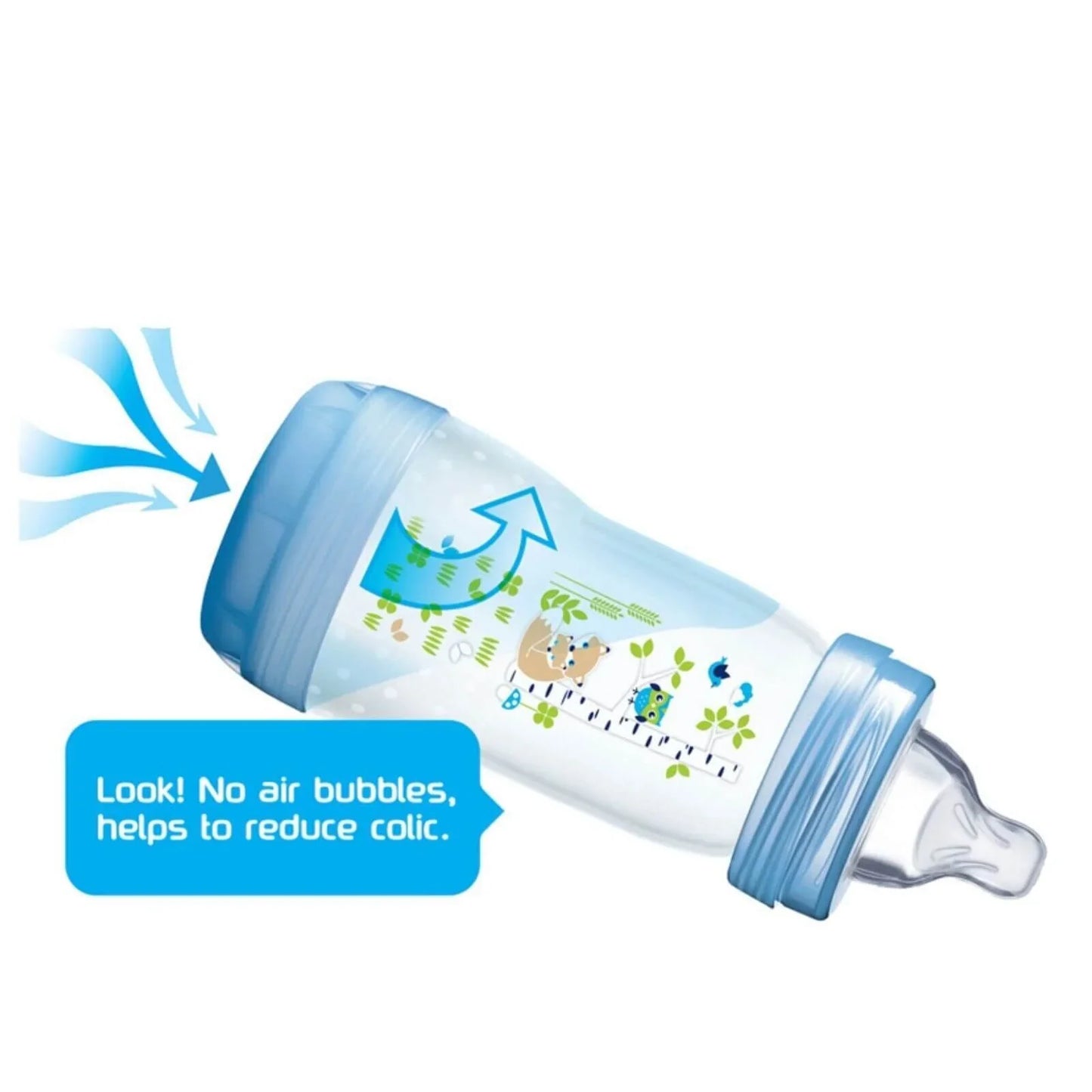 MAM Easy Start Anti Colic Bottle 260ml Pack of 2 - Pink