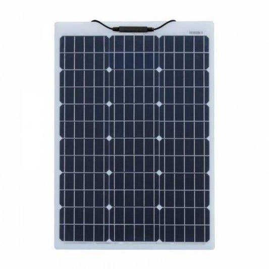 60W Reinforced semi-flexible solar panel with a durable ETFE coating