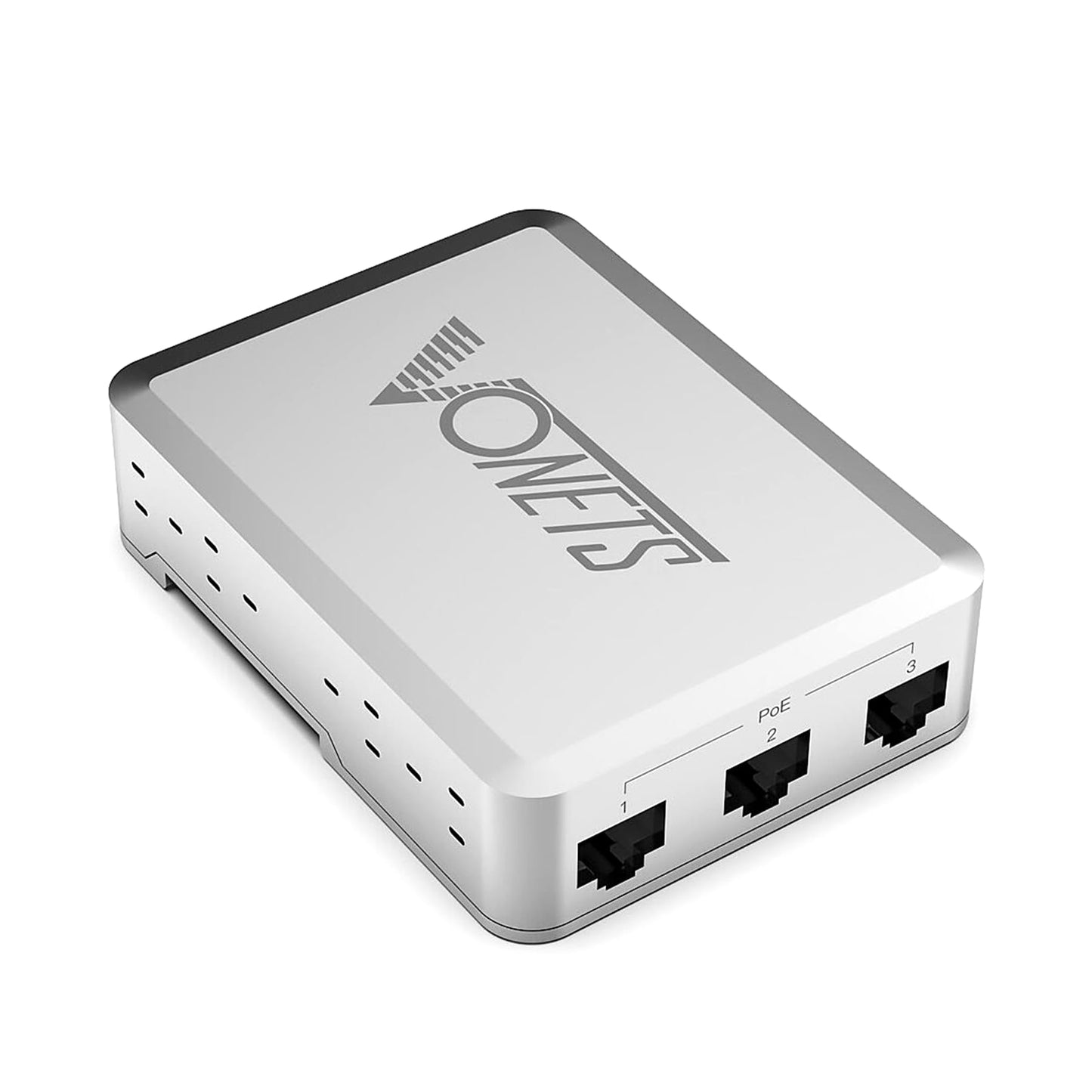 VONETS Industrial 5 Ports PoE Gigabit Switch Gigabit Ethernet Network Switch Ethernet RJ45 Splitter 10/100/1000Mbps 4 PoE +1 Uplink Plug & Play Metal