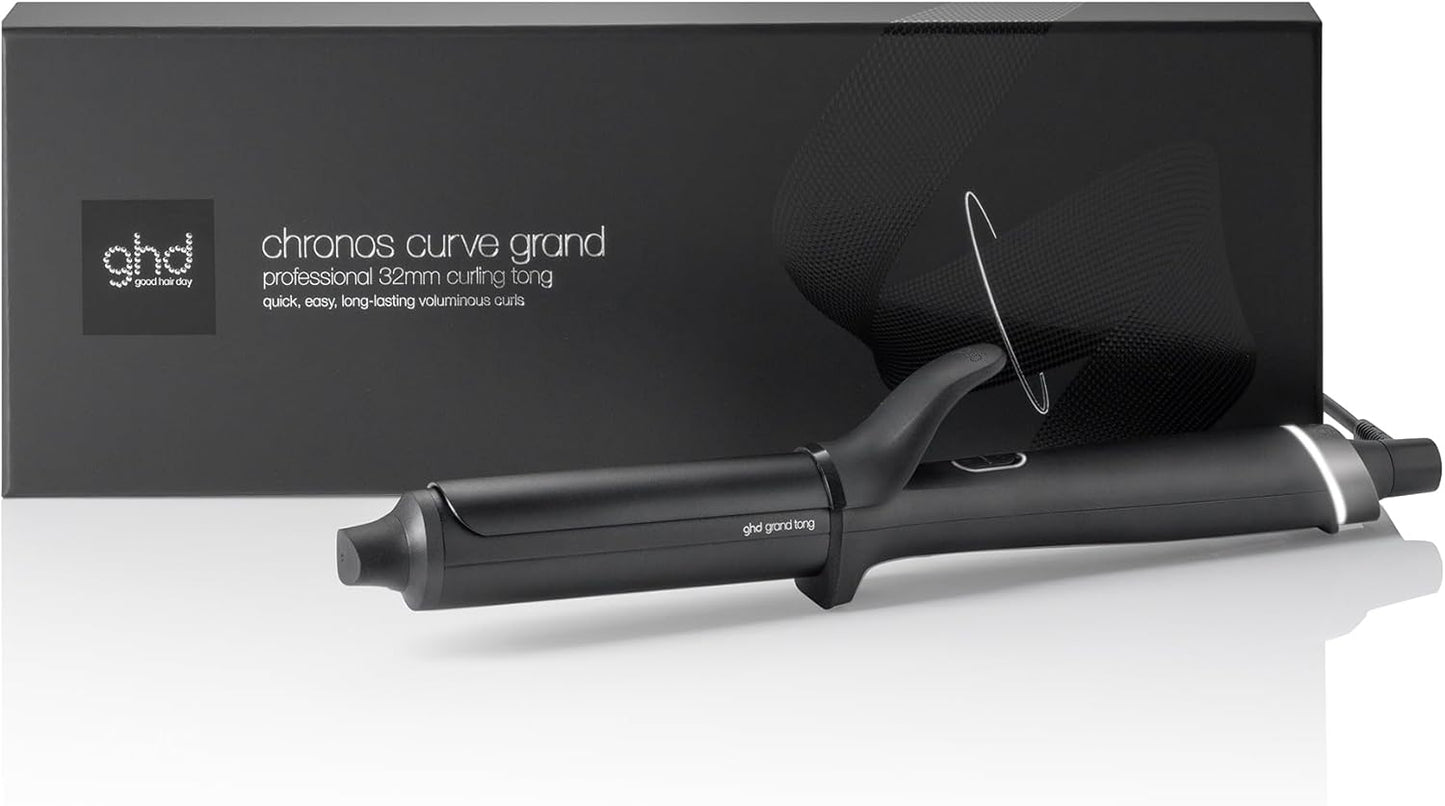ghd Chronos Curve Hair Curling Tongs, New but open scruffy box.