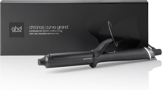 ghd Chronos Curve Hair Curling Tongs, New but open scruffy box.