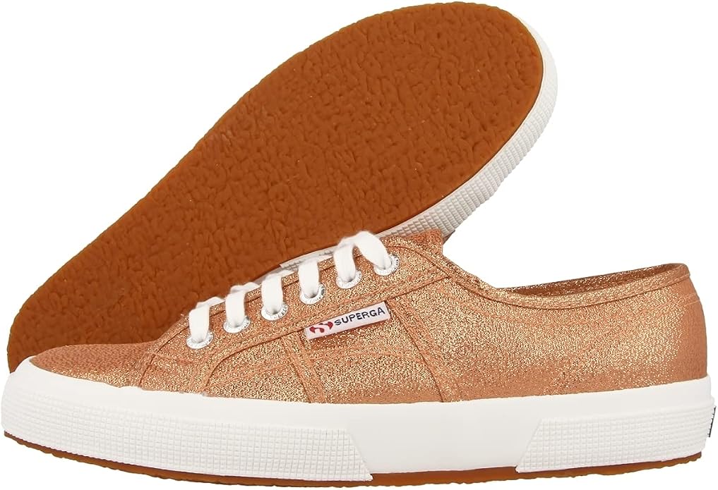 Superga 2750-lamew, Women’s Shoes, size 3,5 UK, Rose Gold, New but slightly scruffy box