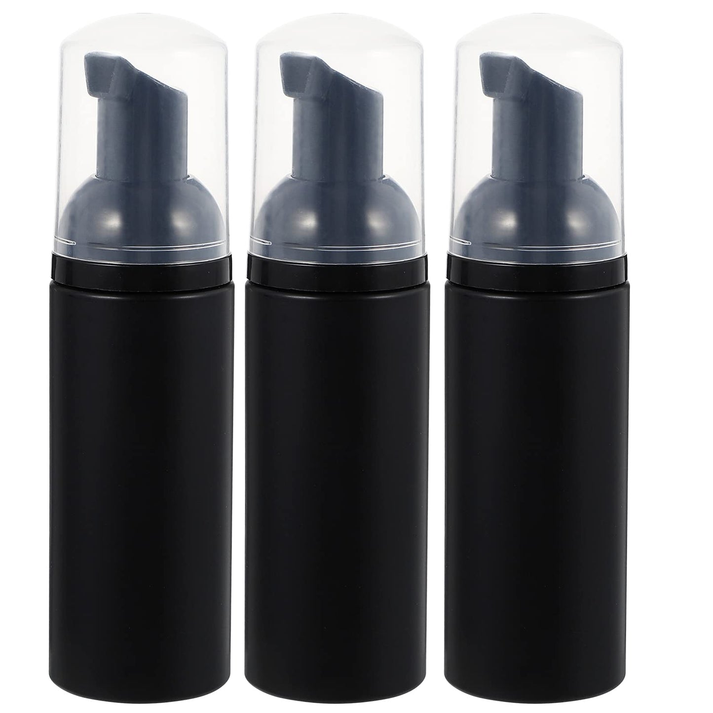 FRCOLOR Travel Foaming Bottle Dispenser 4.7Oz Spill-Proof Pump for Lash Foam Cleanser Soap with Stable Base for Home Camping Party Use