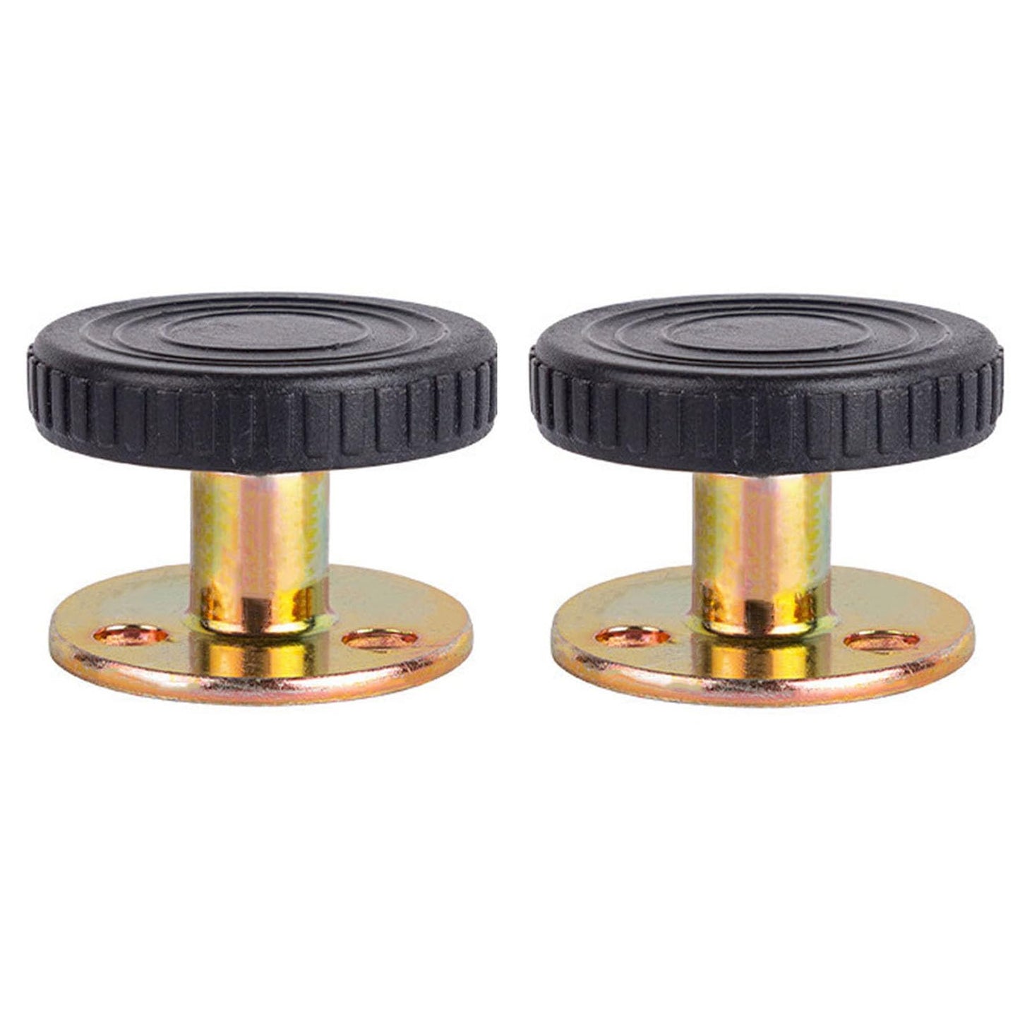 2 Pieces Anti-Shake Fixer with Adjustable Threaded Bed Frame Anti-Shake Tool Headboard Stopper Telescopic Support Use for Bed Cabinet Chair Sofa