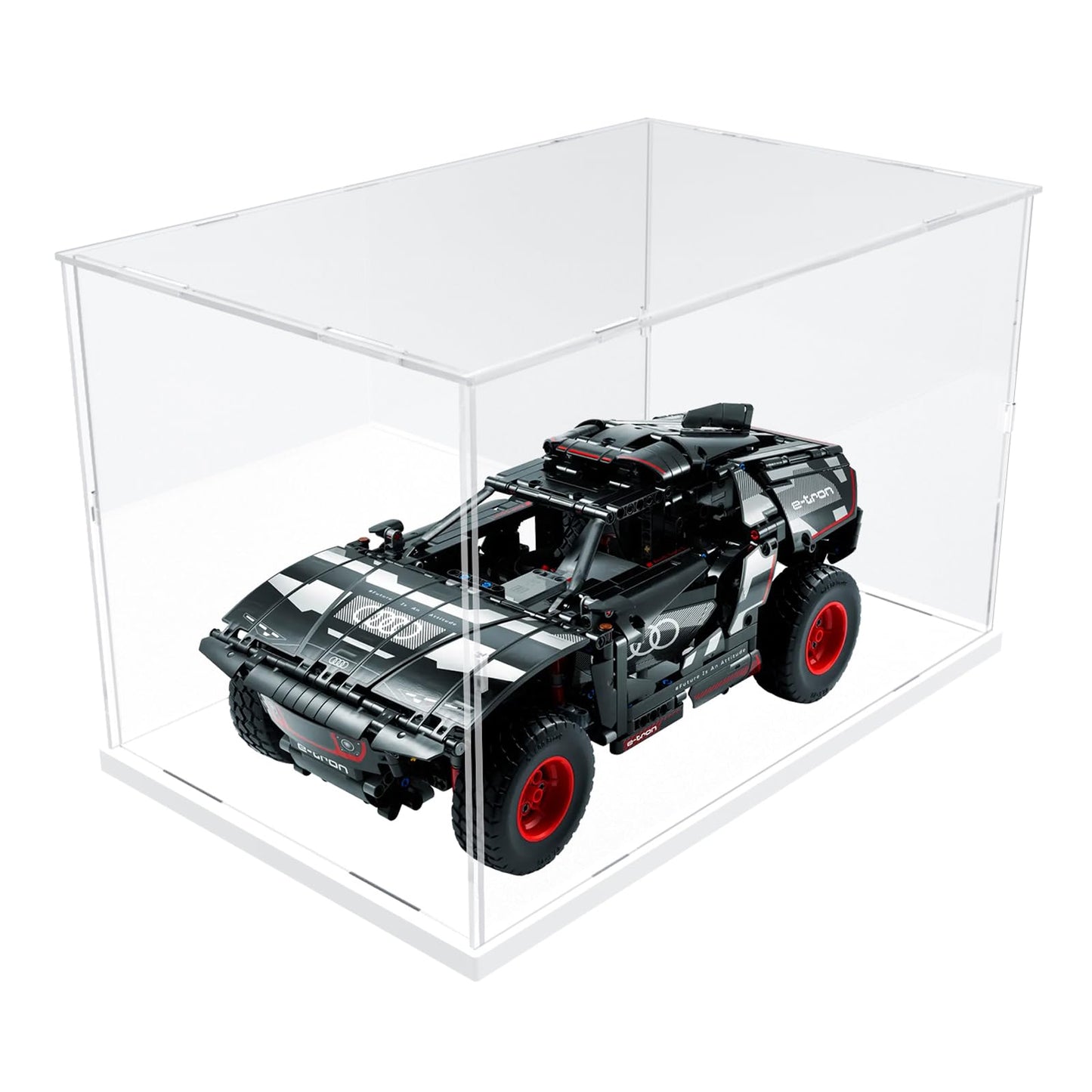 Nynelly Acrylic Display Case for Lego Tranquil Garden 10315 for Lego Ducati 42107 Vespa 10298 Models Figures