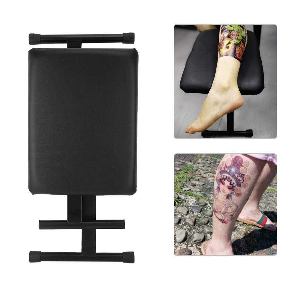 Lecxin Leg Rest Stool, Foldable Height Adjustable 47Cm 50Cm 52Cm Tattoo Leg Rest Stool Stand Leg Bracket Leg Rest Stand With Thick Cushion