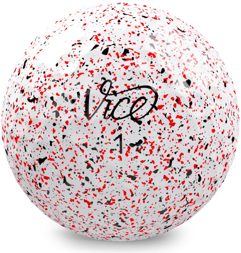 Vice Golf Pro Soft Drip Red Golf Balls
