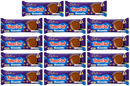 14 x Cadbury Time Out 5 Roundie 150G