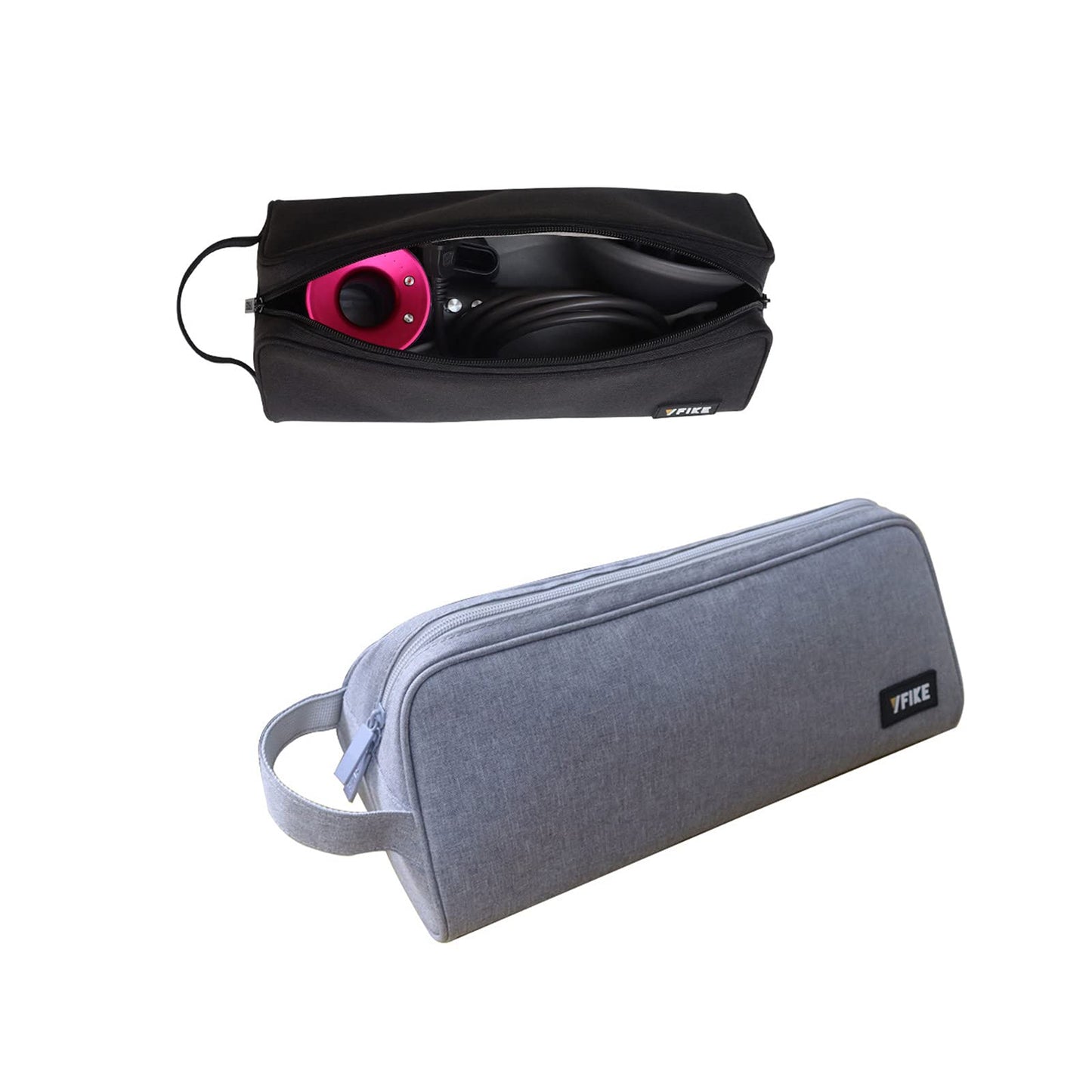 Hosoncovy Double Layer Travel Case Carrying Case Storage Bag Protective Case for Dyson Supersonic Hair Dryer HD03/HD08 for Dyson Airwrap Styler and