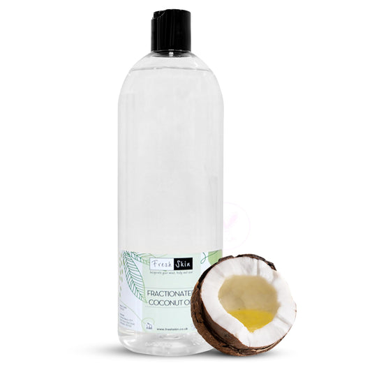 Freshskin Beauty LTD | Fractionated Coconut 1 Litre - Pure, Natural, Cruelty Free, Vegan - Moisturising & Hydrating - Ideal for Aromatherapy, Massage