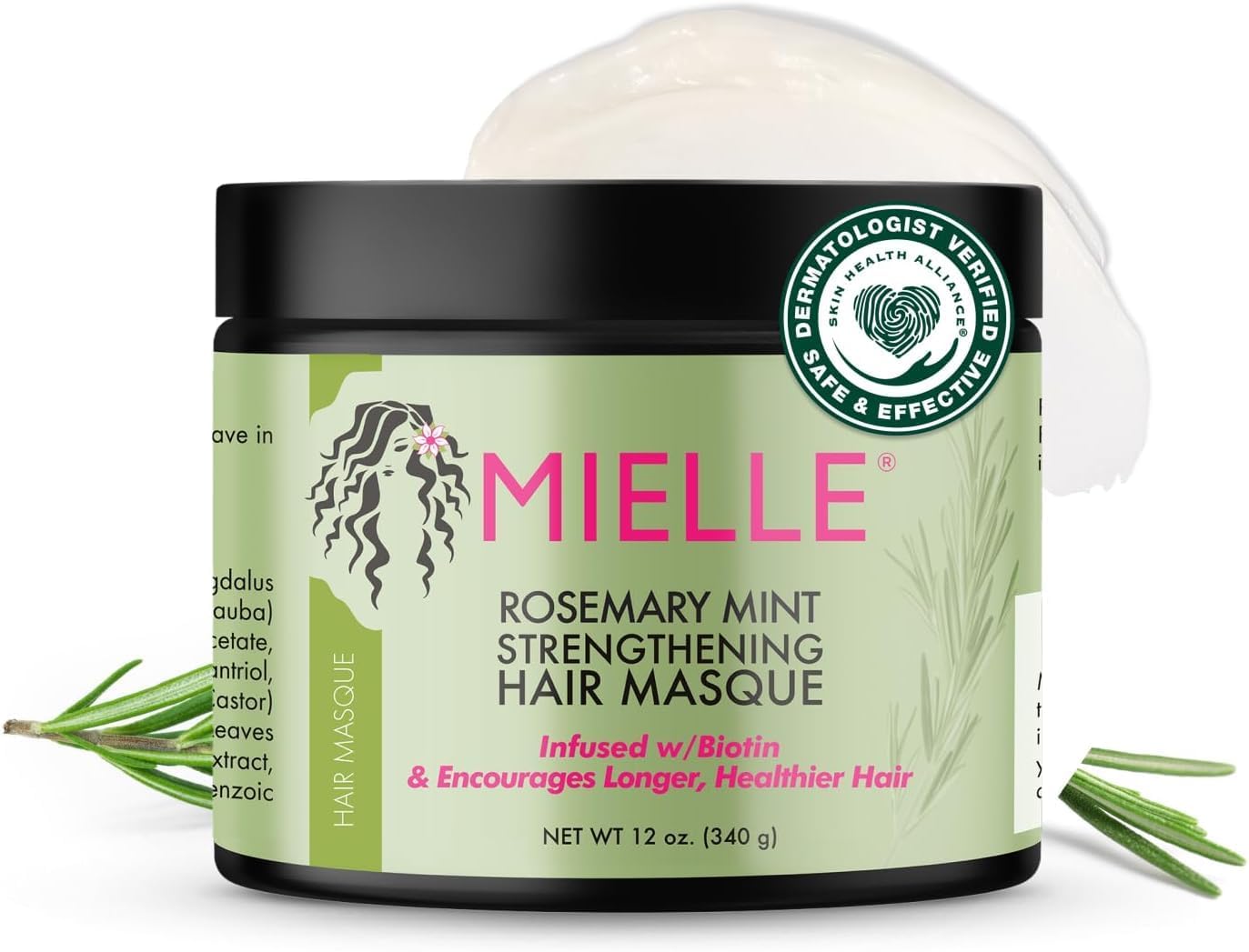 Mielle Rosemary Mint Hair Growth & Strength Bundle for All Hair Types Complete Collection