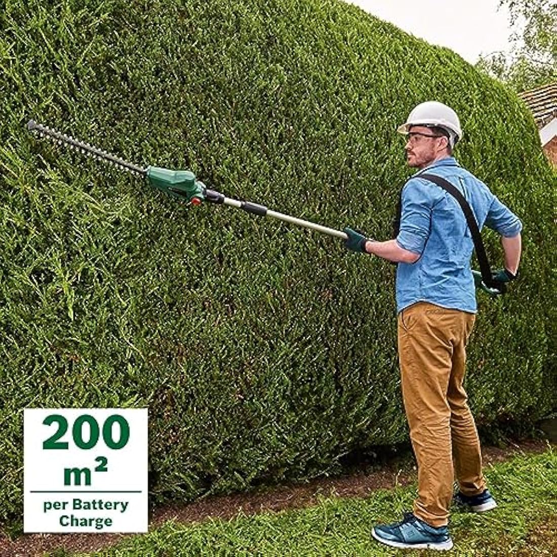Bosch Cordless Telescopic Hedge Trimmer UniversalHedgePole 18 (Without Battery and Charger)