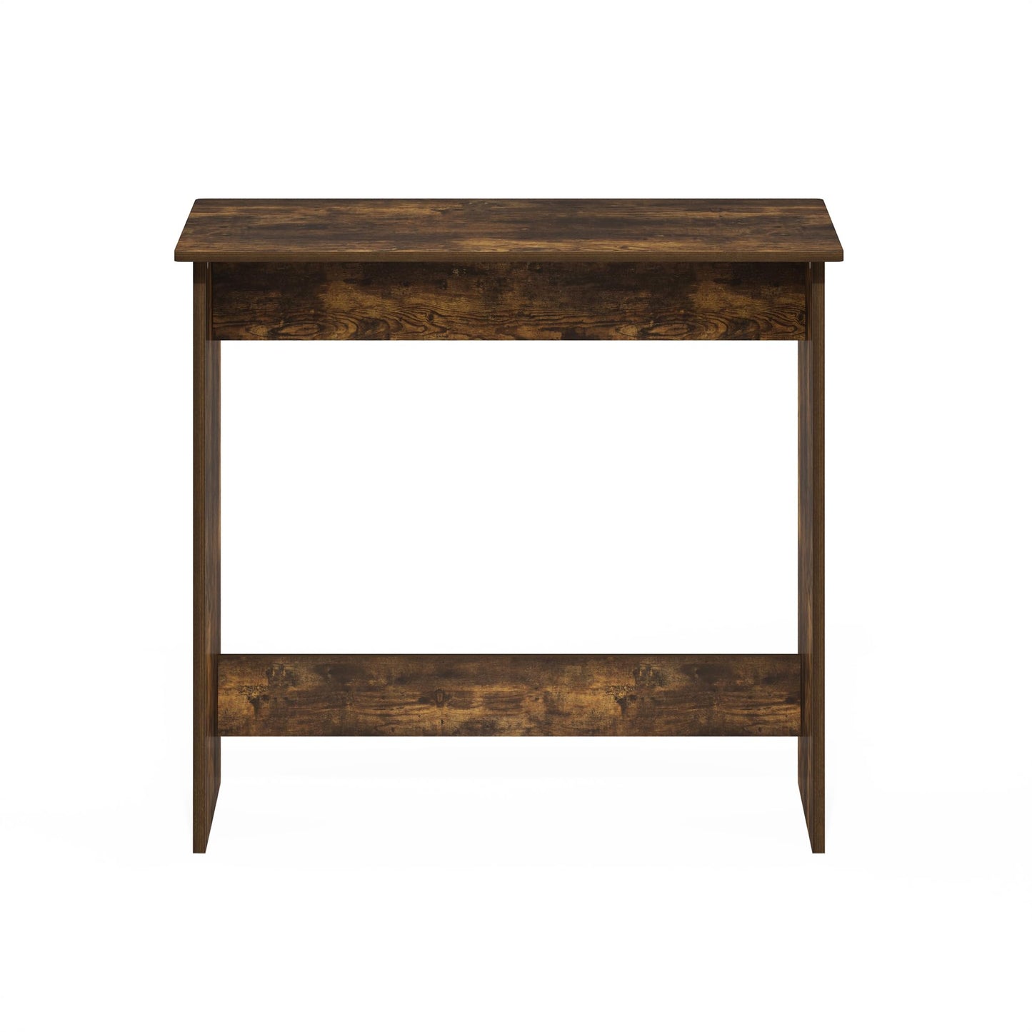 Furinno SIMPLISTIC Small Desk, Gaming Desk, Computer Desk, Office Desk for Home Office, Bedroom, Study Room, Dorm, Amber Pine