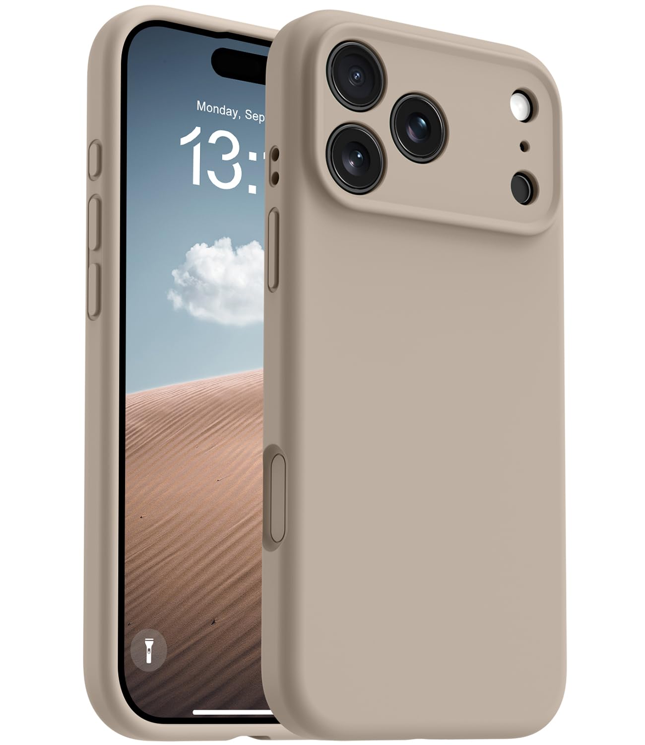 OTOFLY Magnetic for iPhone 17 Pro Case,Compatible with Magsafe,Classic Liquid Silicone Mobile Phone Case,Integrated Camera Control Button,Anti-Scratch