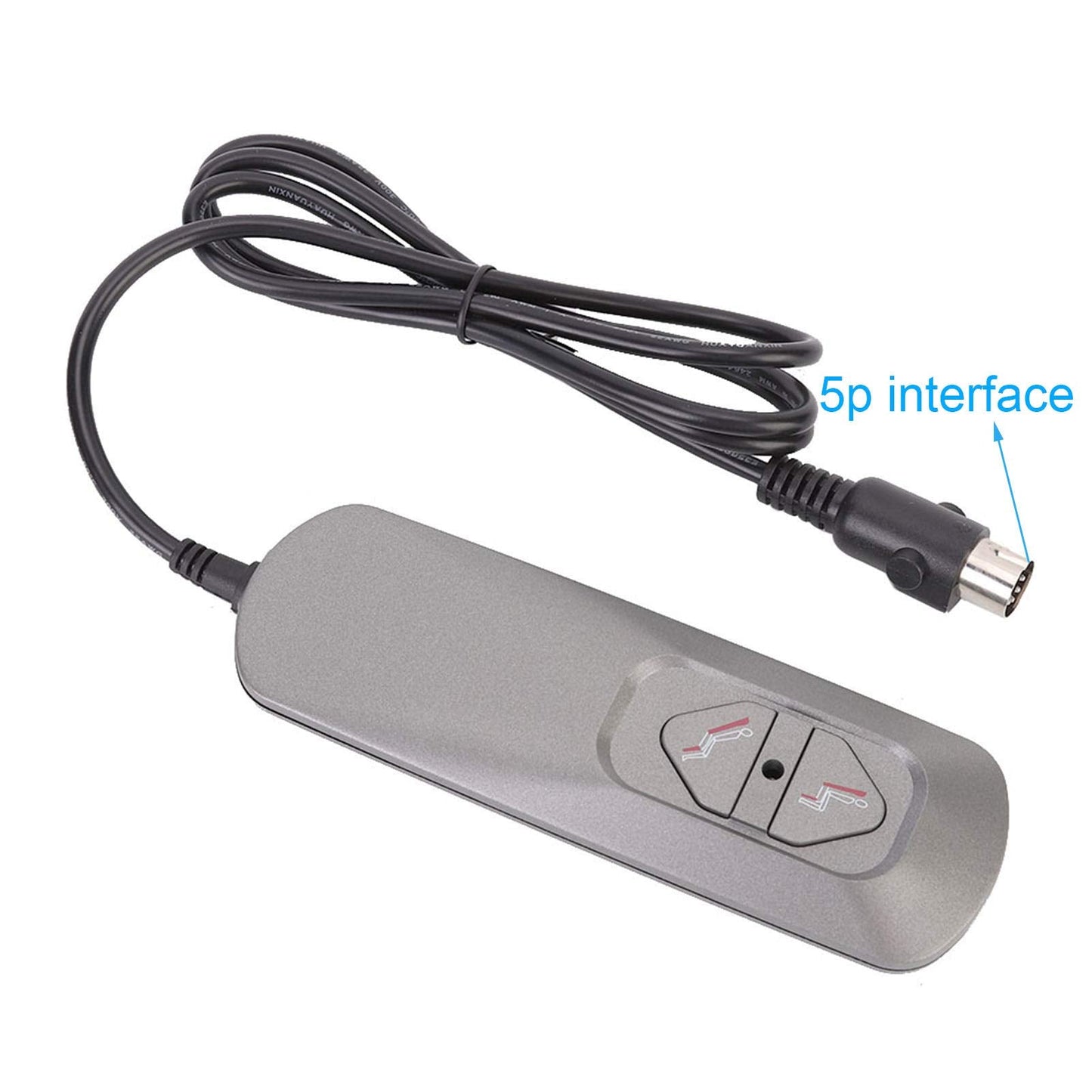 Wifehelper Recliner Chair Controller, Electric Recliner Chair Sofa lifting 2 Button Hand Switch Remote Controller Recliner Parts 5V