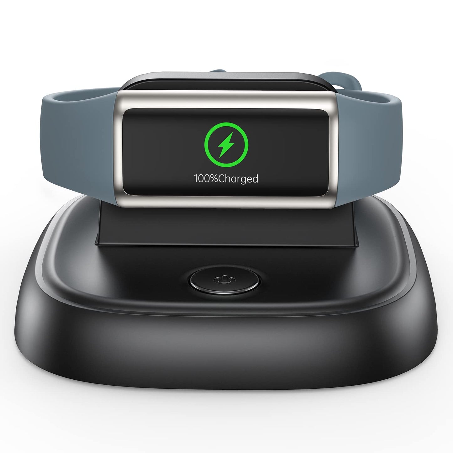 LVFAN Charger Stand for Fitbit Charge 6, Fast Charging Dock with Reset Button, Magnetic Charging Station USB C Charger Cable Replacement Accessories,