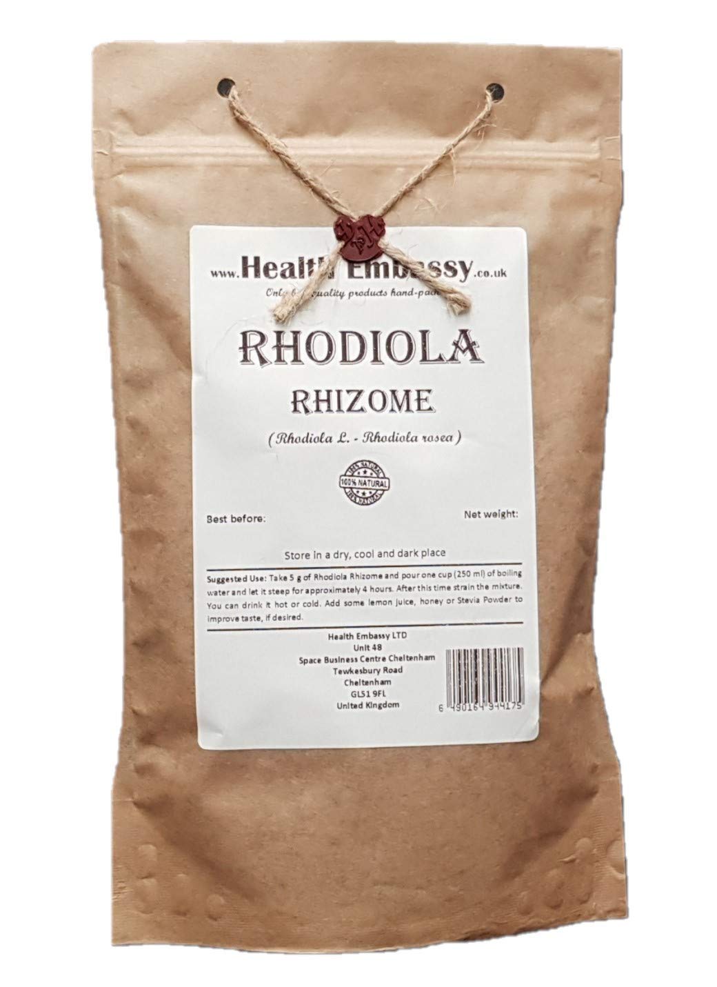 Health Embassy Rhodiola Rhizome (Rhodiola L. - Rhodiola Rosea) (50g)