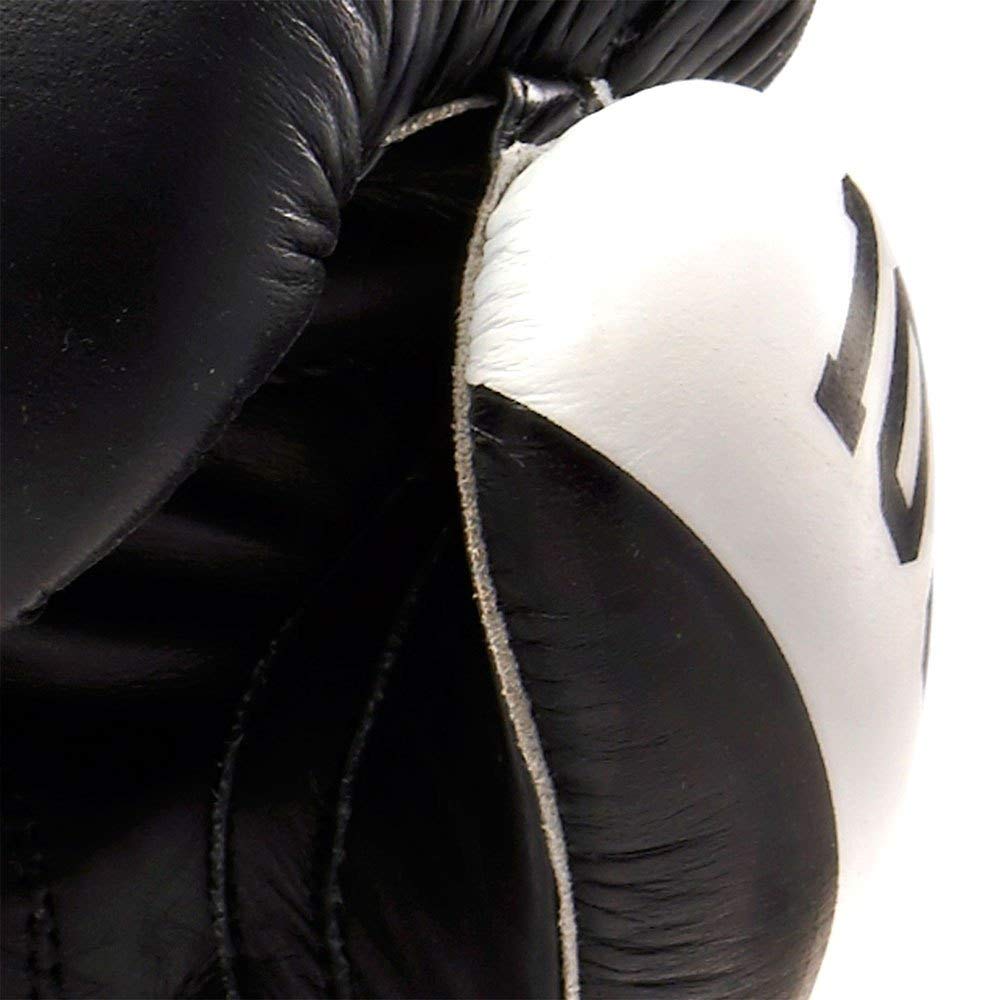 LEONE 1947, Shock Boxing Gloves, Unisex Adult, Black, 16 OZ, GN047