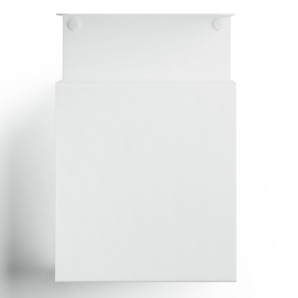 etterr | Set of 2 Bedside Tables | 100% Steel | Made in Europe | Table for Bedroom | White Bedside Table | Floating Narrow Bedside Table