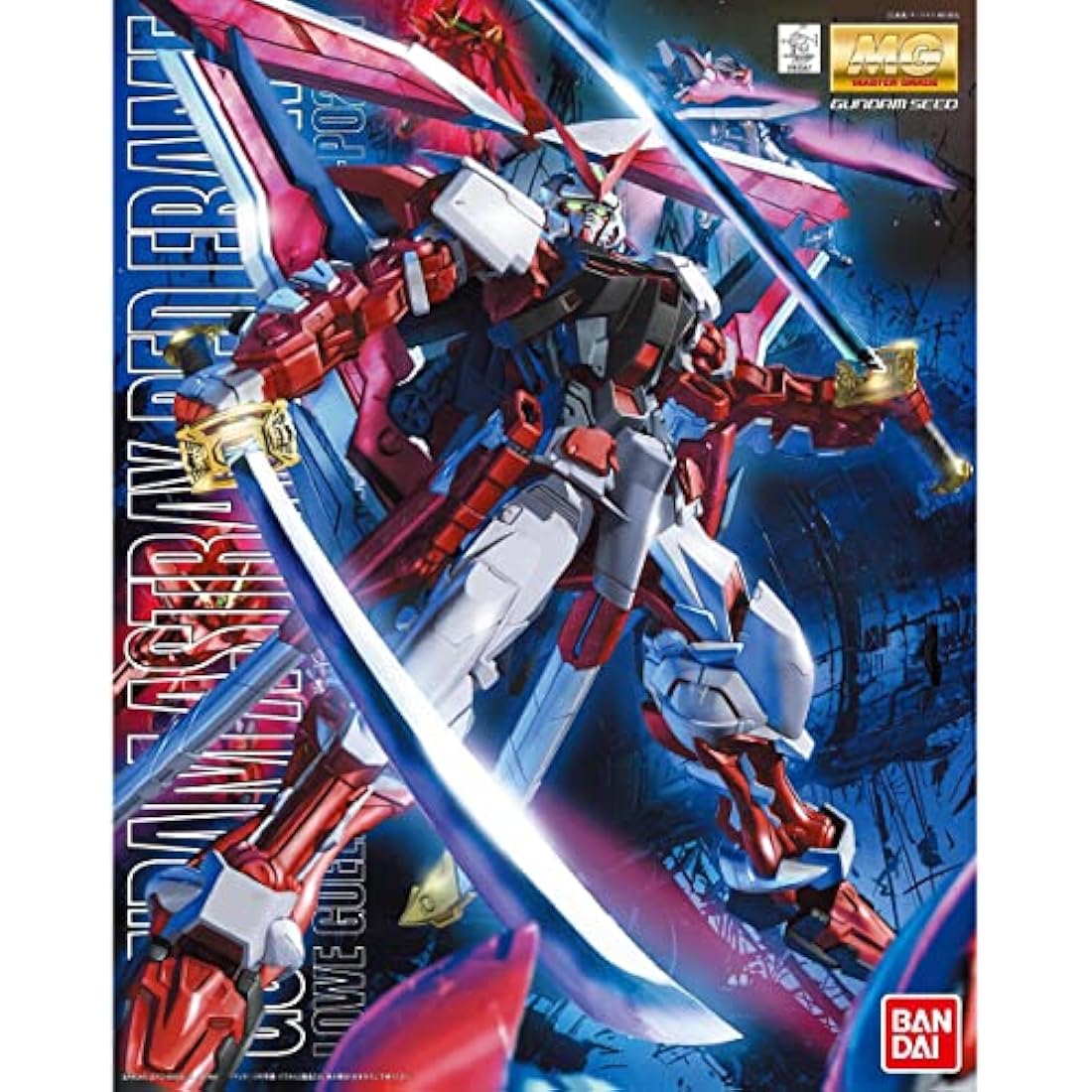 BANDAI Hobby - MG 1/100 Astray Red Frame Revise, Rood