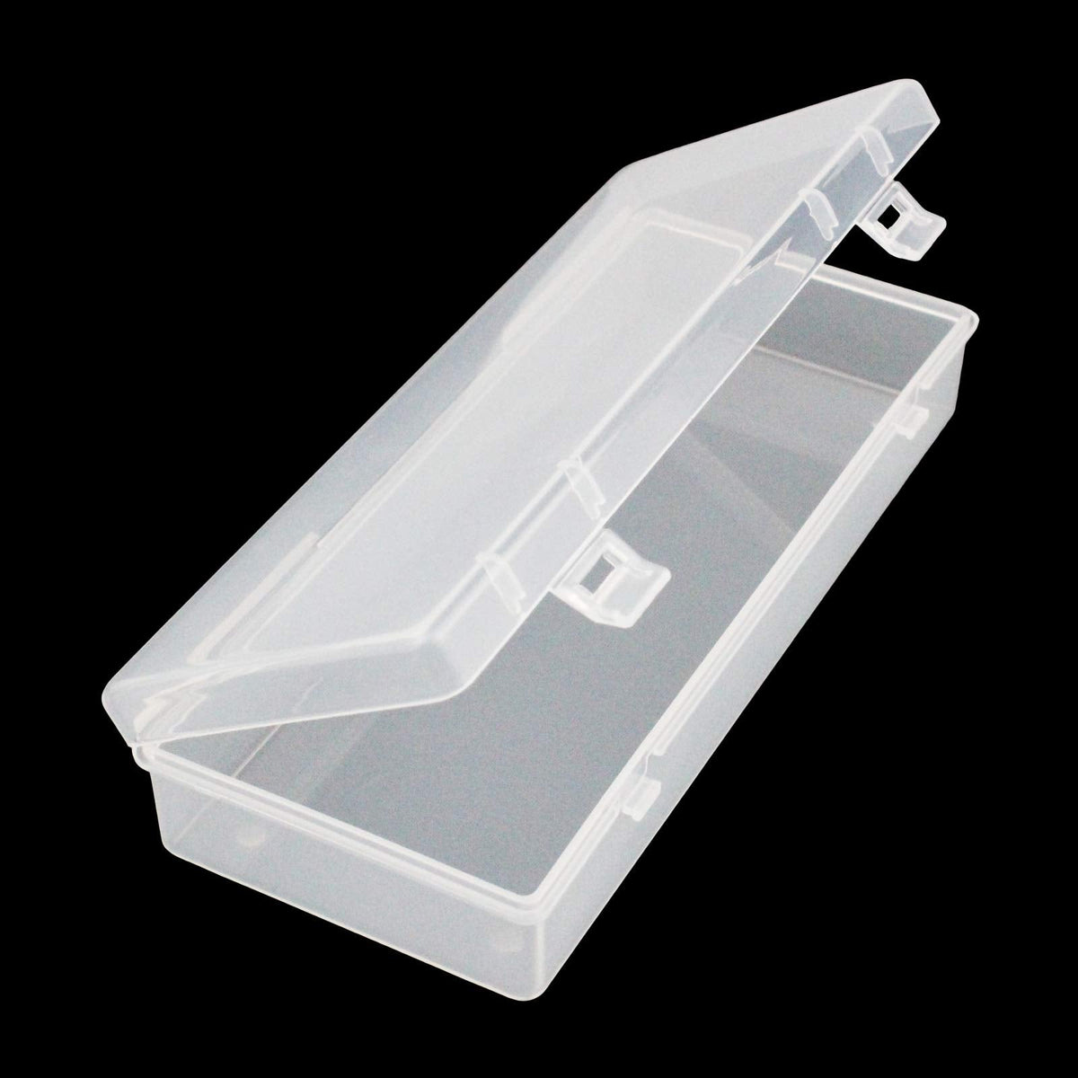 Thintinick 6 Pack Rectangular Clear Plastic Storage Containers