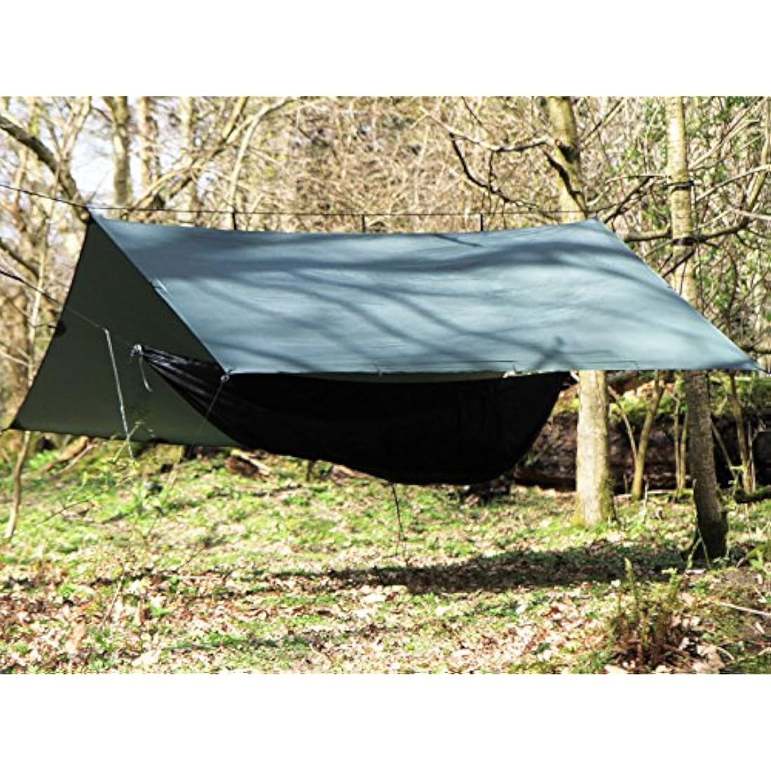 DD Hammocks - DD SuperLight Tarp - Fully Waterproof Tarp Shelter For Light Fast Backpacking Camping And Expedition Sports