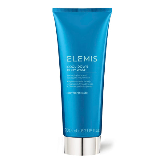 ELEMIS Cool-Down Body Wash ? Invigorating Shower Gel with Ultra-Cooling Menthol, Gel-Based Formula Cleanses & Recharges, Hydrates Skin, 200ml