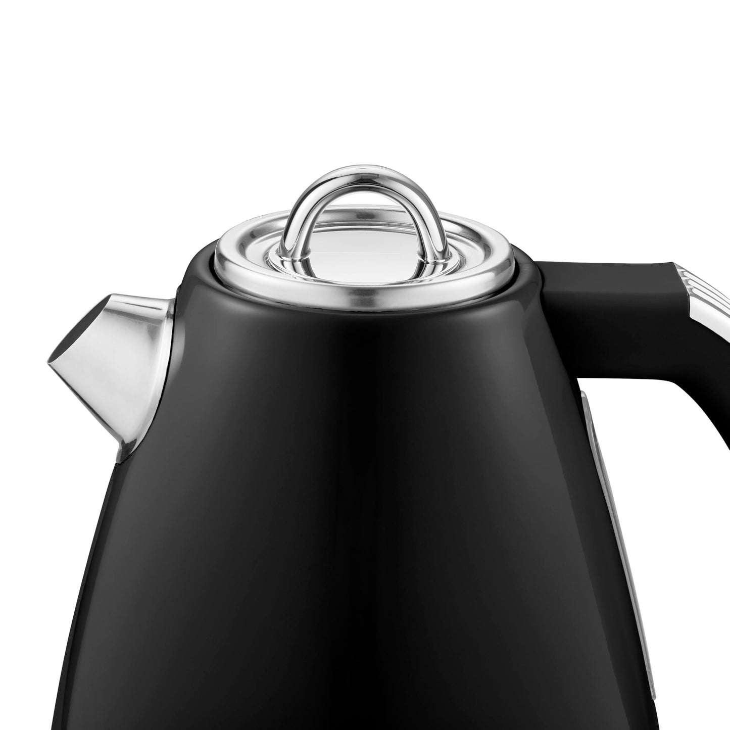 Swan SK19020BN Retro Jug Kettle, Fast Boil, Easy Pour, 360 Degree Base, 1.5L, 3KW, Black