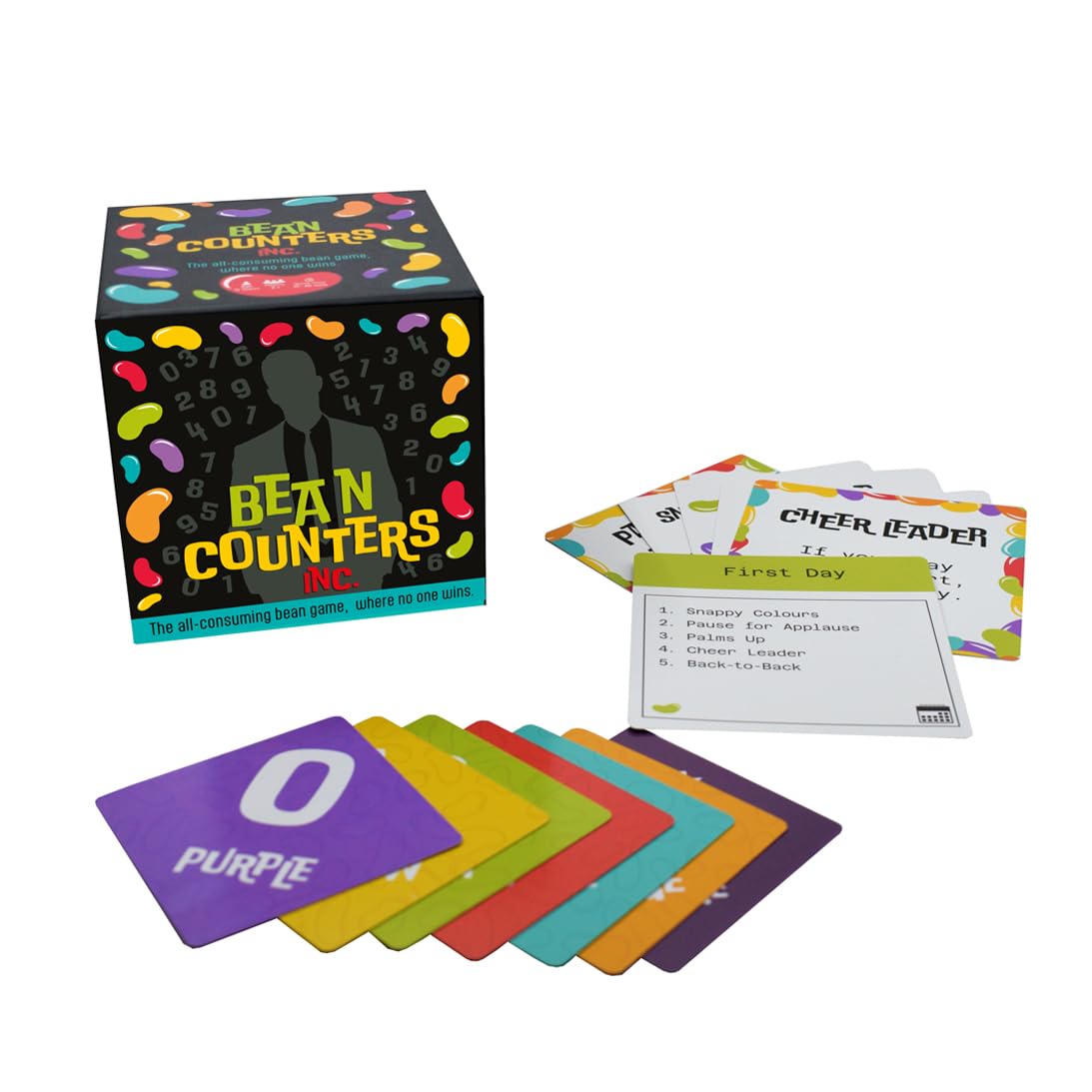 Gibsons | Bean Counters Inc. Game | Family Card Game From 12+ Age | 2+ Players 15-30 min Playing Time Quick Thinking Fun Party Game | Great Gift Games
