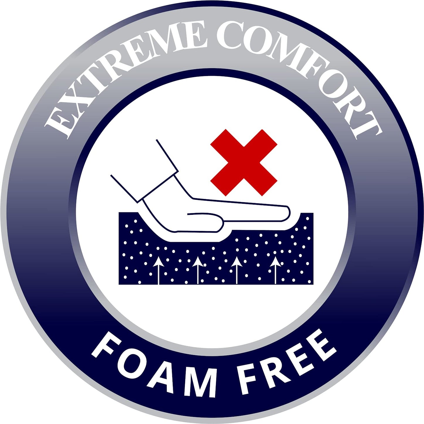 eXtreme comfort ltd The Diamond Wave Comfortable Conventional 9" Deep Spring Mattress From (2ft6 by 5ft9 Shorty Small Single)
