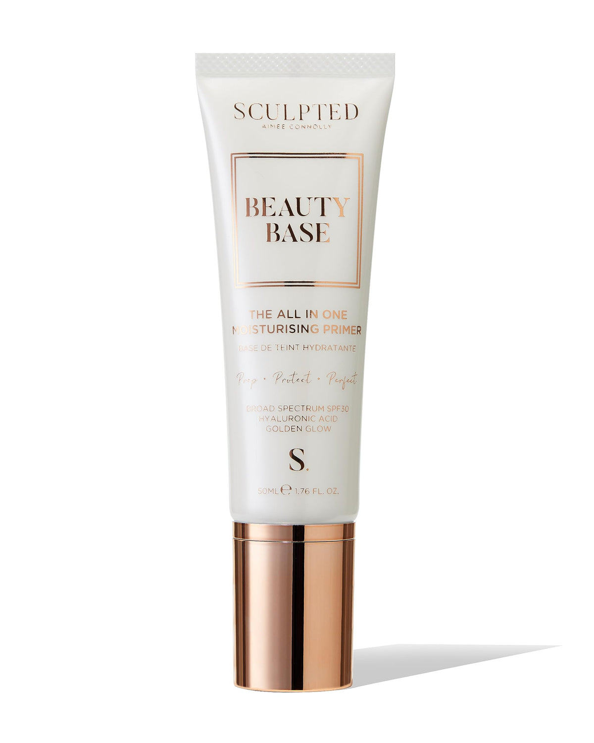 Beauty Base All-in-One Moisturising Primer from Sculpted by Aimee (Original) - 50ml 3-in-1 Hydrating Primer with SPF 30 That Preps, Protects and