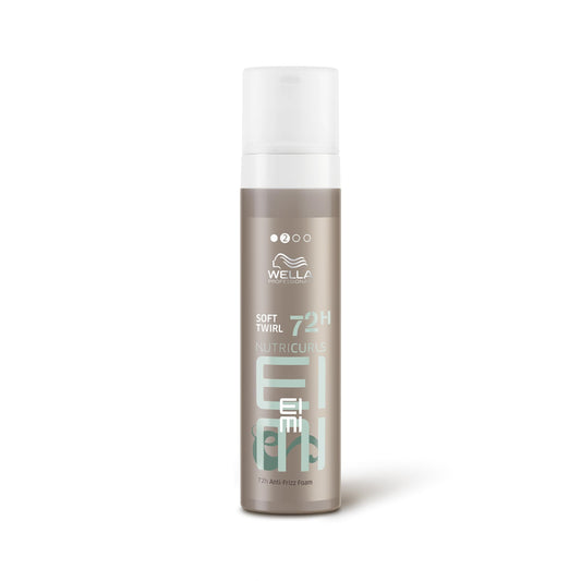 Wella Professionals Nutricurls Soft Twirl Curl Enhancing Light Hold Styling Foam with Anti-Frizz Effect, Voluminious, Defined and Touchable Waves,