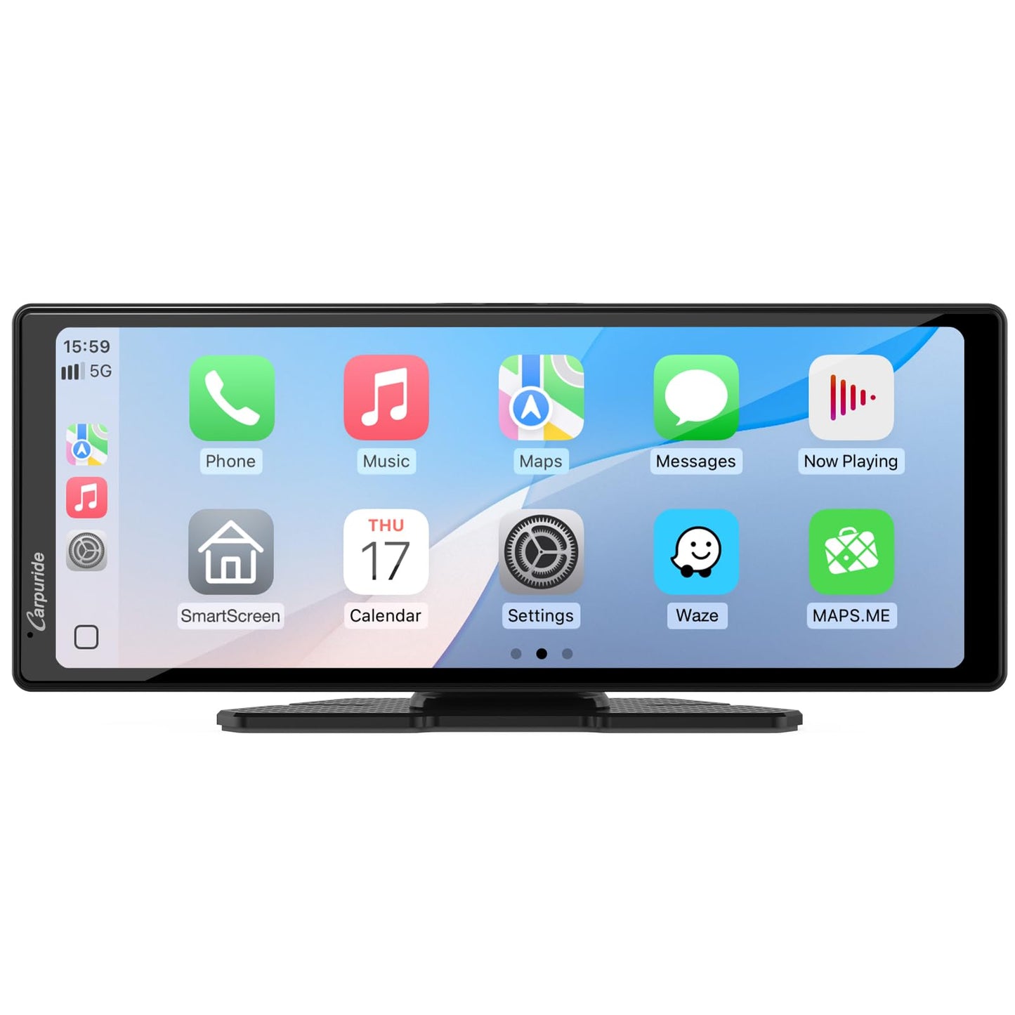 Portable Car Stereo, Carpuride V92 Wireless Carplay & Android Auto, 10.26 Inch 1080P HD Touch Screen Radio with BT 5.0, Mirror Link Support Truck RV