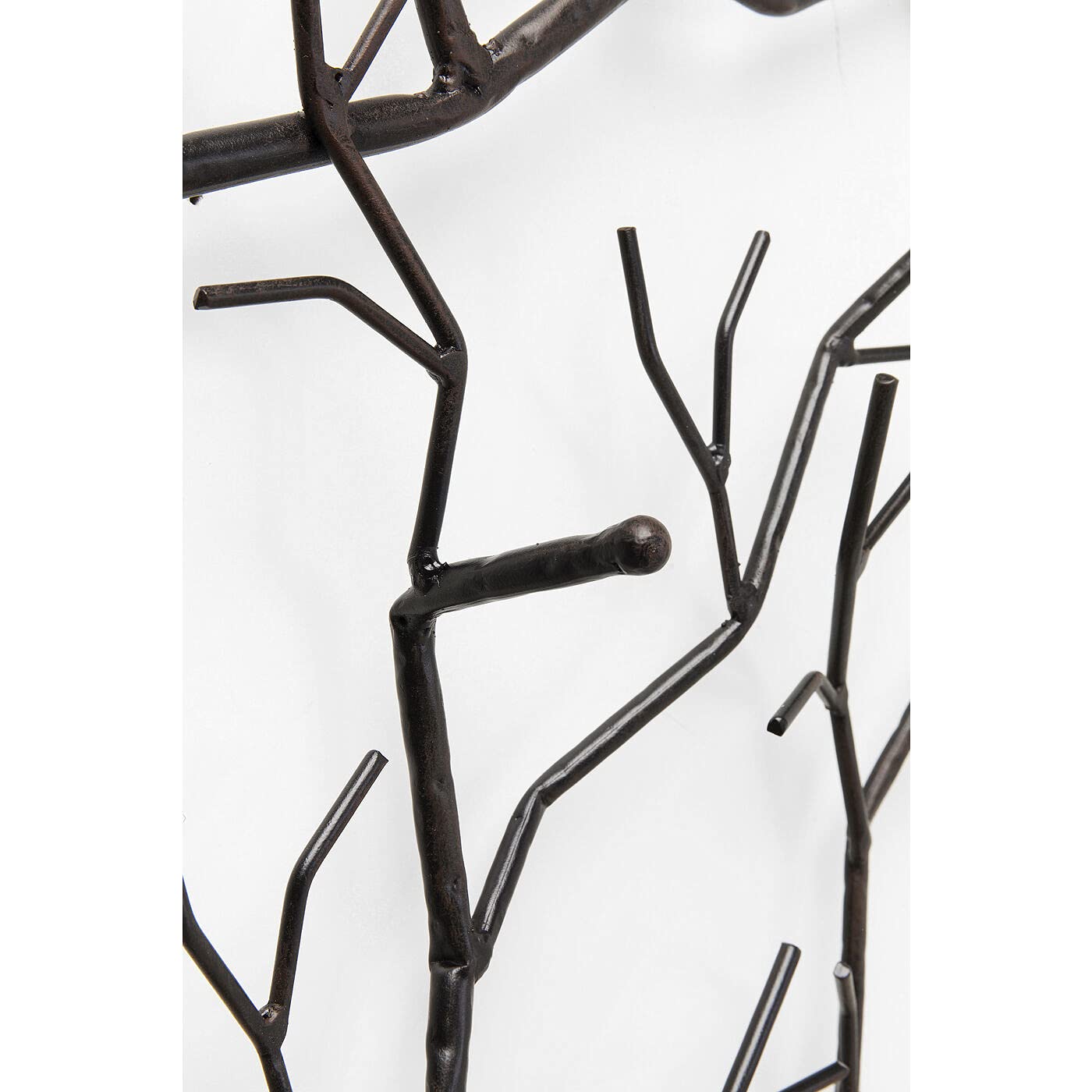 Kare Design Coat Rack Ants On A Tree Big, Gold, Black, steel powder-coated, ant figures design, wall coat hanger for robe and clothes, for hallway