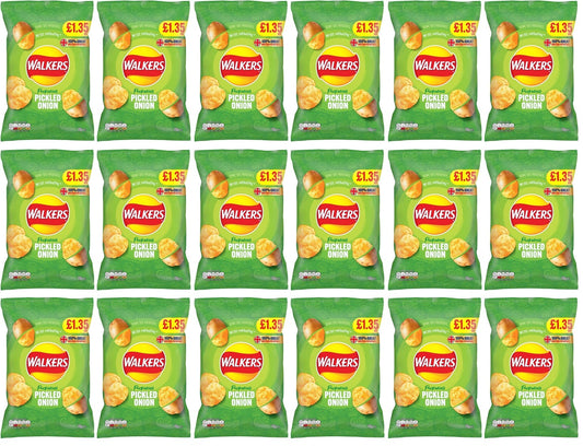 18 x Walkers Pickled Onion - 70GM