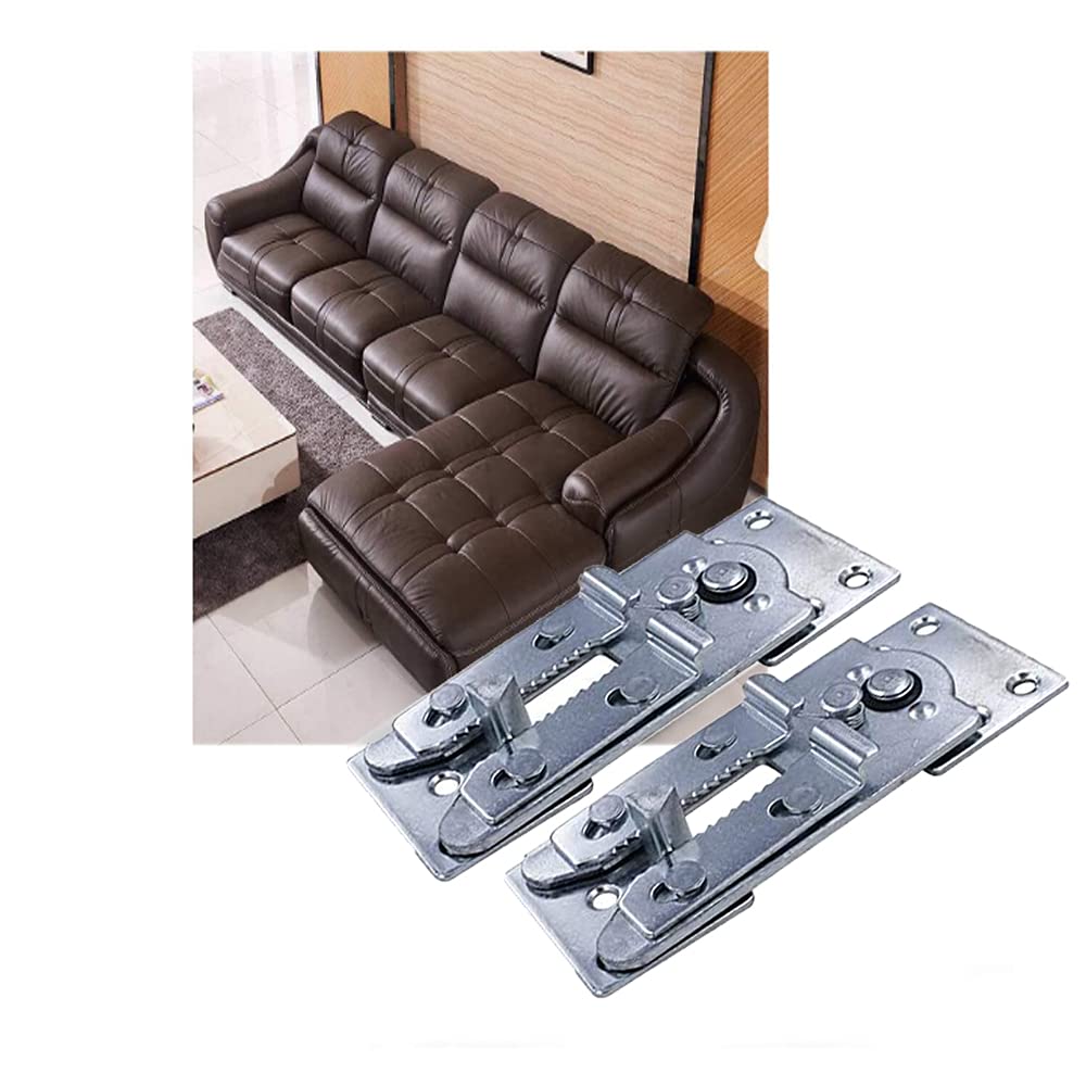 AWEN+ 2 Pack Sofa Connector Sectional Couch Connector Screws, Sectional Couch Sofa Replacement Parts Furniture