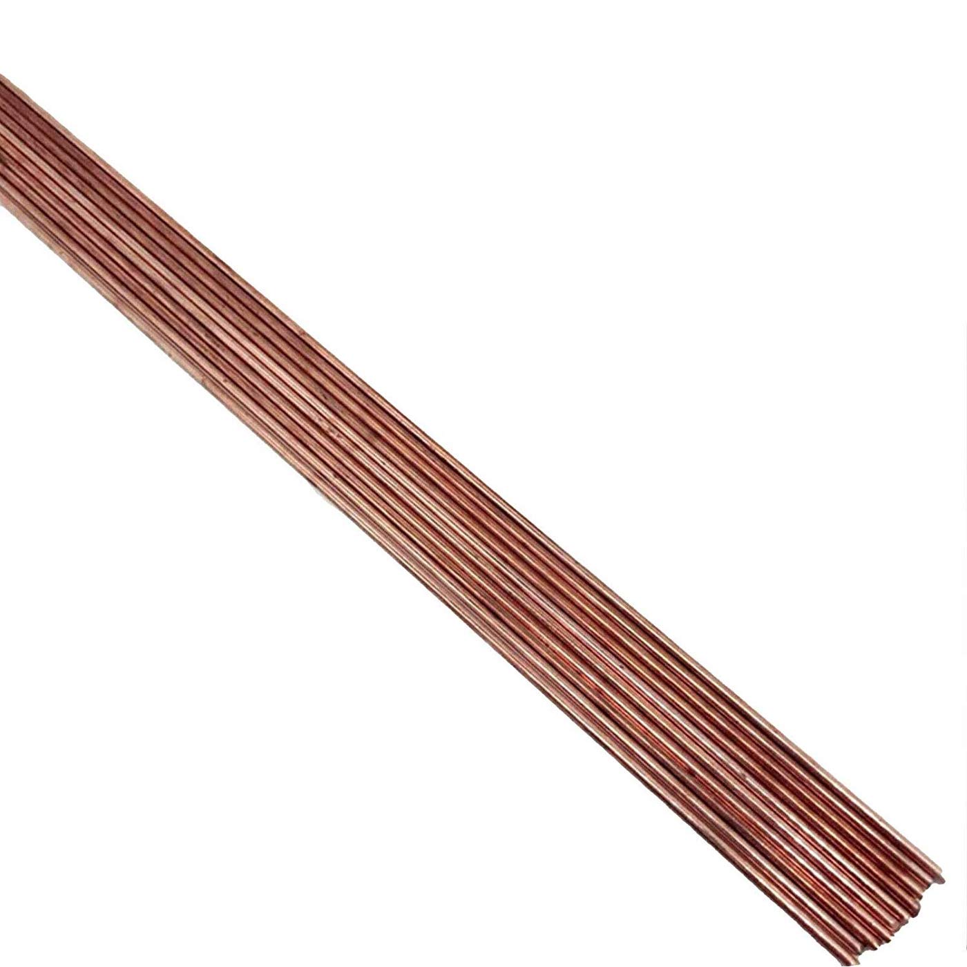 MILD Steel TIG Welding Filler Rods Wire 1.6mm 2.4mm 3.2mm Gas Welding CCMS by BMF DIRECT? (50, 1.6mm)