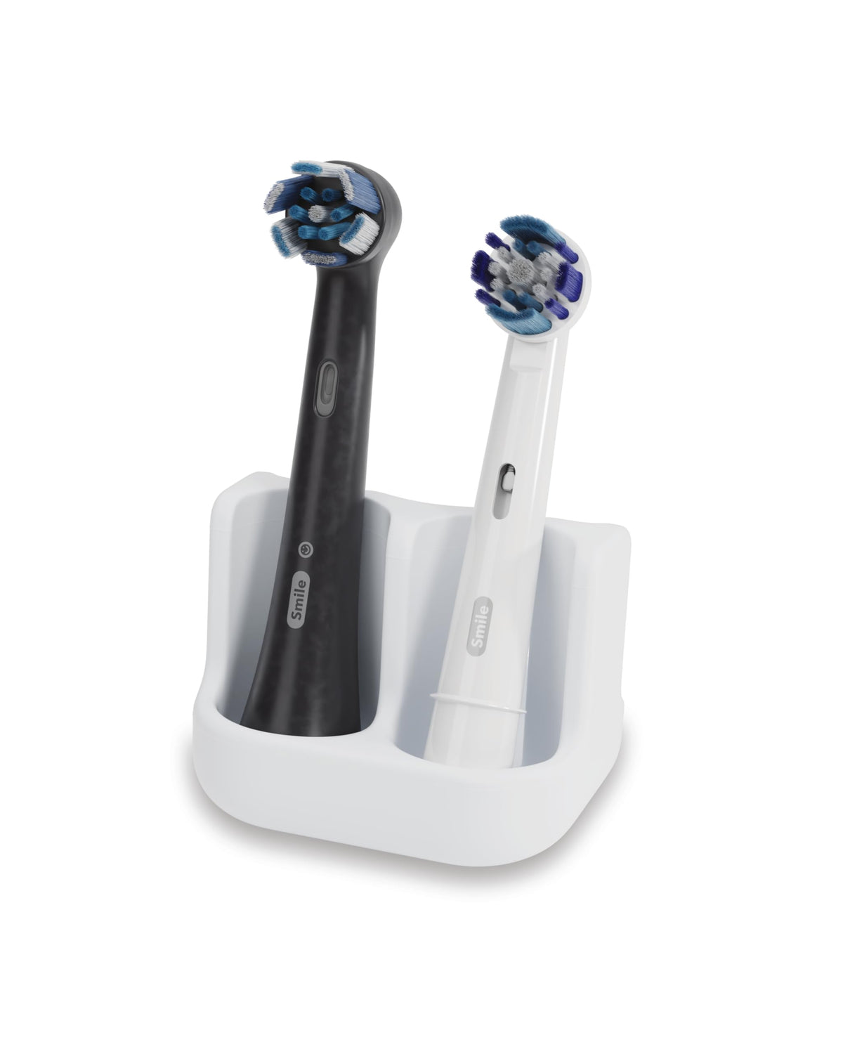 Qikfresh holder for 2 electric toothbrush heads (White)