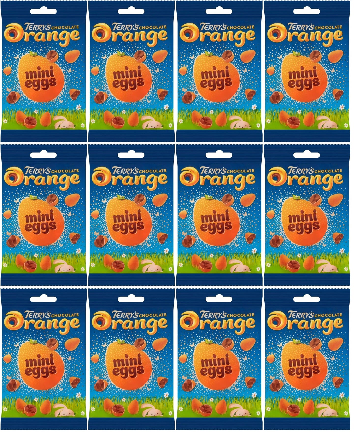 12 x Terrys Chocolate Orange Mini Eggs Bag - 70GM