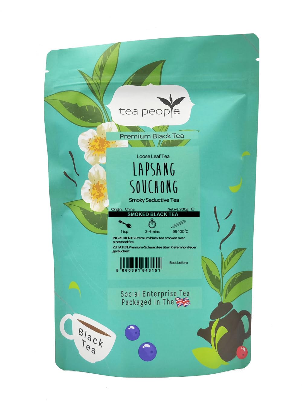 Tea People Lapsang Souchong - 200g Refill Pack